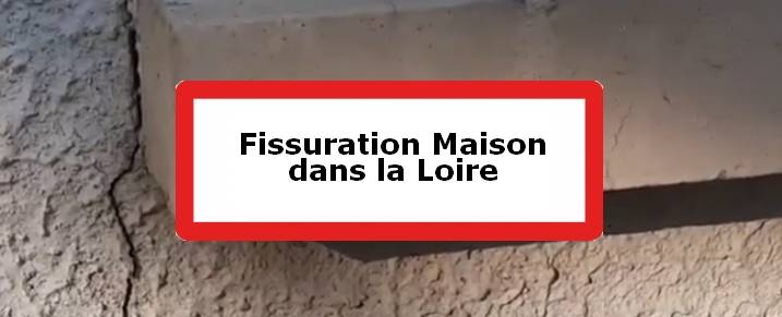 Fissuration maison Loire (42)